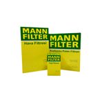 Toyota Corolla 1.6 Benzinli Mann Filtre Bakım Seti 2019-2020 Hava+yağ+karbonlu Polen