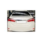 Toyota Corolla 13 18 Uyumlu Sedan Bagaj Üstü Spoiler Parlak Beyaz