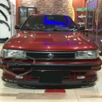 Toyota Corolla 1987-1992 Findik Kasa Uyumlu Universal Laguna Lip Esnek On Lip 2 Parca Tampon Alti Dil Karlik On Ek