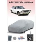 Toyota Corolla 2 2-Door Sedan ile Uyumlu Oto Branda, Araba Brandası, Su ve Güneş Geçirmez Araba Çadırı - Gri