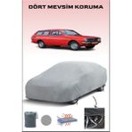 Toyota Corolla 2 Van ile Uyumlu Oto Branda, Araba Brandası, Su ve Güneş Geçirmez Araba Çadırı - Gri