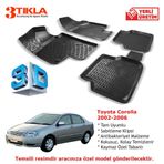 Toyota Corolla 2002-2006 3D Havuzlu Paspas
