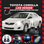 Toyota Corolla 2008-2012 Uzun Far Uyumlu Şimşek Etkili Led Xenon Pro Series Hb3