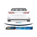 Toyota Corolla 2013-2017 Sunplex Spoiler Piano Black A+ Kalite