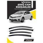 Toyota Corolla 2013-2017 Uyumlu Oto Camlara Özel Ölçü Cam Rüzgarlığı Rüzgarlık