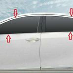 Toyota Corolla 2013 2018 Cam Citasi Krom