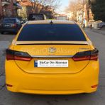 Toyota Corolla 2013-2018 Sedan Bagaj Üstü Spoiler Piano Black