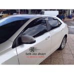 Toyota Corolla 2013 Mugen Cam Rüzgarlığı