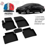Toyota Corolla 4d Araca Özel Havuzlu Kauçuk Paspas 2019 Üzeri
