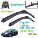 Toyota Corolla [E12] (2000-2007) Muz Silecek Takımı Yeo Aeroflex