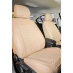 Toyota Corolla Eski Lüx Deri Oto Koltuk Kılıfı Ön Arka Takım Set Exclusive BEJ