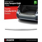 Toyota Corolla Krom Arka Tampon Eşiği 2019 Üzeri