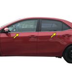 Toyota Corolla Krom Cam Çıtası 2014-2019 Arası