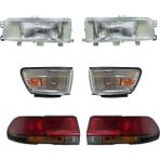 Toyota Corolla Liftback Far+ Stop+ Sinyal Set 1988-1992 - Sağ