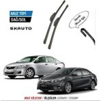 Toyota Corolla Ön Cam Muz Silecek Takımı (2013-2018)