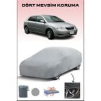 Toyota Corolla Runx ile Uyumlu Oto Branda, Araba Brandası, Su ve Güneş Geçirmez Araba Çadırı - Gri