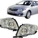 Toyota Corolla Sağ-Sol Takım Far Lambası 2007-2009