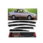 Toyota Corolla Uyumlu 1992-1998 Sunplex 4Lü Cam Rüzgarlığı