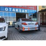 Toyota Corolla Uyumlu Arka Tampon Eki - (2008-2011)