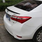 Toyota Corolla Uyumlu Bagaj Üstü Spoiler 2013+ Siyah Boyalı
