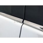 Toyota Corolla Uyumlu Krom Cam Çıtası 4 Parça 2013-2018 Paslanmaz Çelik