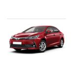 Toyota Corolla Uyumlu Krom Cam Çıtası 4 Prç. 2014 - 2018