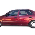Toyota Corolla Uyumlu Sedan Krom Cam Çıtası 1992-1998 Pas.Çelik 4 Parça