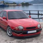 Toyota Corolla Uyumlu Terra 1999-2002 Uyumlu Üniversal Astra H Lip Esnek Ön Lip 2 Parça Tampon Altı Dil Karlık Ön Ek 00 Şüscaroto Aksesuar