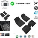 Toyota Corona 1994 Uyumlu Havuzlu Universal Yeni Nesil Plus Paspas Siyah