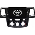 Toyota Hilux Araç Multimedya Android Ekran Carplay Double Teyp 2+32 9" 08-15 Analog P.black Blueway