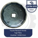 Toyota - Honda Yağ Filitre Anahtarı 14X66.5mm