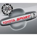 Toyota kapı Kolu Sport Sticker Yapıştırma 8 Ad