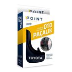 Toyota Paçalık Tozluk Çamurluk Universal Siyah 2'li