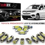 Toyota ProaceCity LED İç Aydınlatma Ampul Seti FEMEX Parlak Beyaz