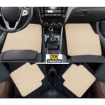 Toyota Rav 4 2006 - 2013 Uyumlu Bej Dikişli Bej Deri Paspas - Çok Renkli