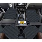 Toyota Rav 4 2006 - 2013 Uyumlu Siyah Dikişli Siyah Deri Paspas - Çok Renkli