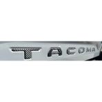 Toyota Tacoma Uyumlu Arka Kapak Kabartma Harf Seti - Bagaj Yazısı 3D Logo Aksesuar (Karbon Fiber Görünümlü)
