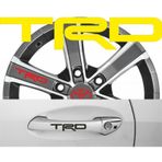 Toyota TRD Kapı Kolu Sticker Yapıştırma 8Adet