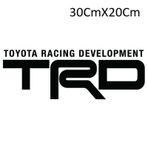 Toyota TRD oto Sitcker Yapıştırma Araba