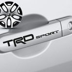 Toyota Trd Sport kapı Kolu Sticker Yapıştırma 8 Ad