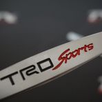 Toyota Trd Sports Logo Yan Çamurluk 3m 3d Krom Metal Logo Amblem