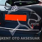 Toyota Verso Formlu 2010 Üzeri Krom Bagaj Alt Çıtası