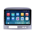 Toyota Vios Yaris 2004-2007 için 9 inç Çift Din Autoradio, CarPlay ve Android 13 Dokunmatik Ekran, Bluetooth, AHD Yedekleme Kamera, GPS Navigasyon, Direksiyon Kontrolü (S10-1 2G +)