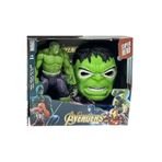 Toys Avm Yeşil dev 30cm Hulk ve ışıklı Hulk maske oyun seti