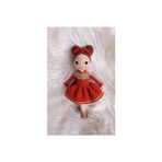 Toys City Sonbahar Şirin Bebek Organik Örgü Oyuncak Amigurumi Organik Oyuncak