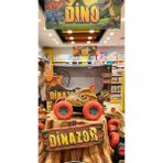 Toys Full Fonksiyon Kumandalı Dinazor Akrobatik Araba, 360 Derece Dönebilen, 5 Tekerlek Ledli - Turuncu