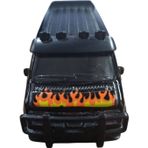 Toysan 1.32 Ölçek Çek Bırak Araba K174A21-Siyah