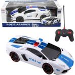 Toysan Dzc Kuzenler Avm Toysan Uzaktan Kumandalı Polis Arabası Full Fonksiyon Şarjlı 32 cm 1:12 Ölçek Dev Oyuncak - Renkli