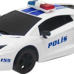 Toysan Oyuncak Toysan 1:16 Sürtmeli Polis Arabası TOY-11