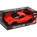 Toysan Oyuncak Toysan Sürtmeli Süper Car Kırmızı Spor Araba